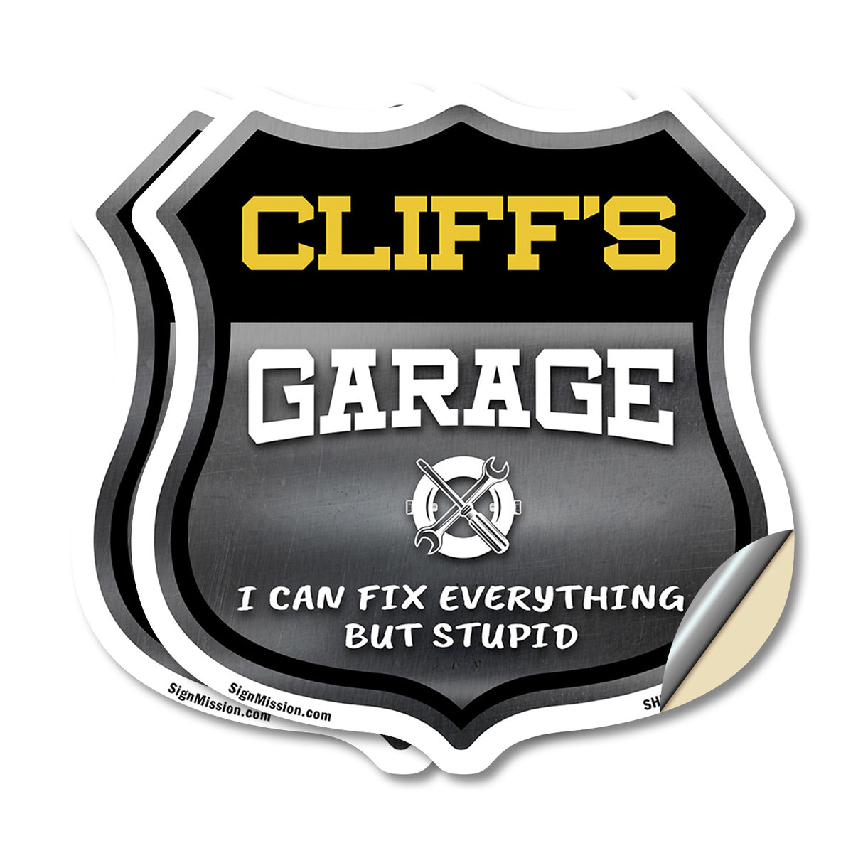 Cliff's Garage I Can Fix Everything But Stupid
