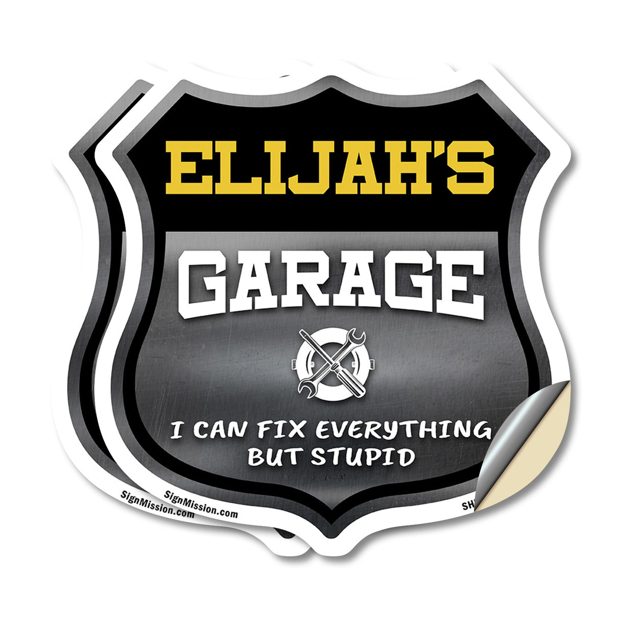 Elijah's Garage I Can Fix Everything But Stupid