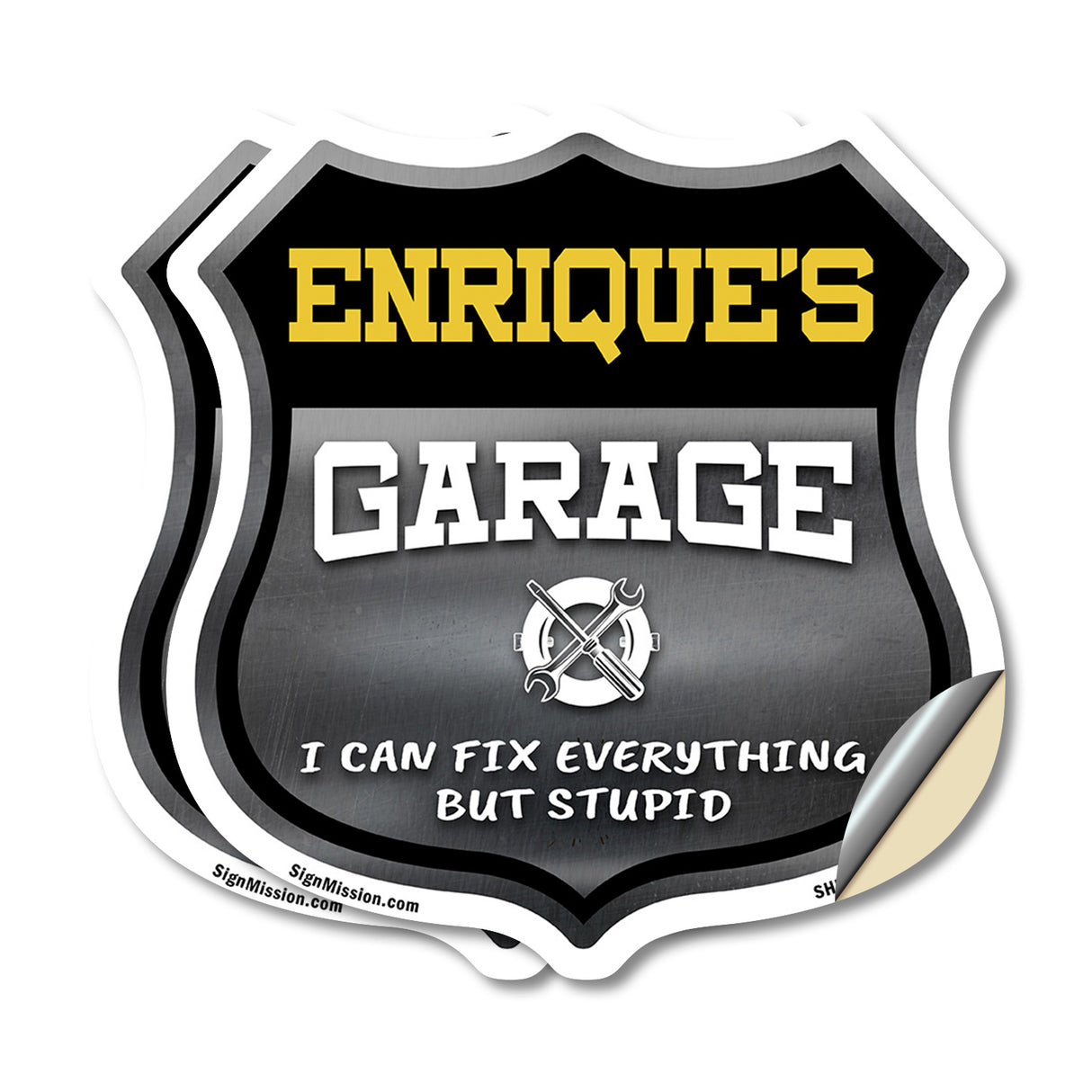 Enrique's Garage I Can Fix Everything But Stupid