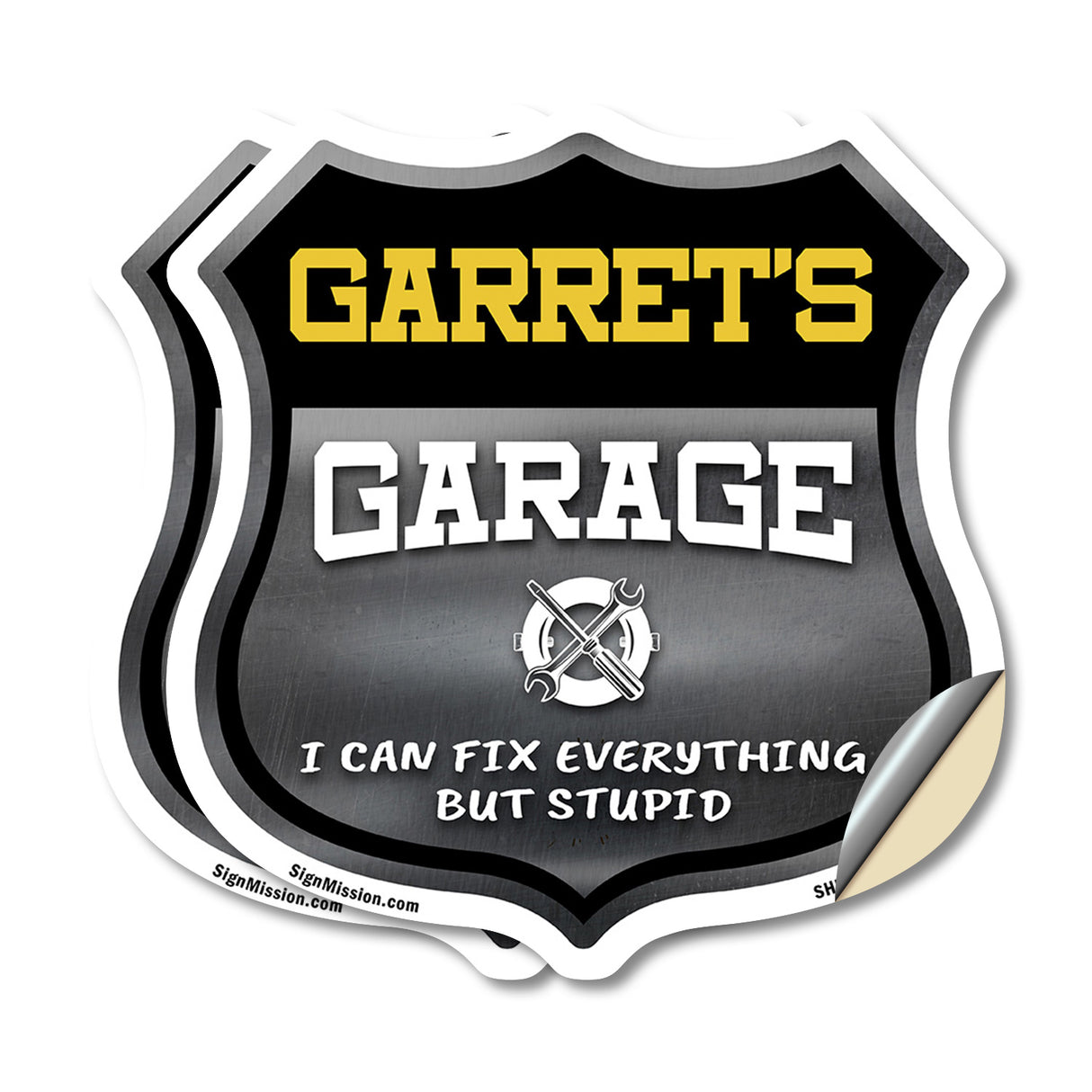 Garret's Garage I Can Fix Everything But Stupid