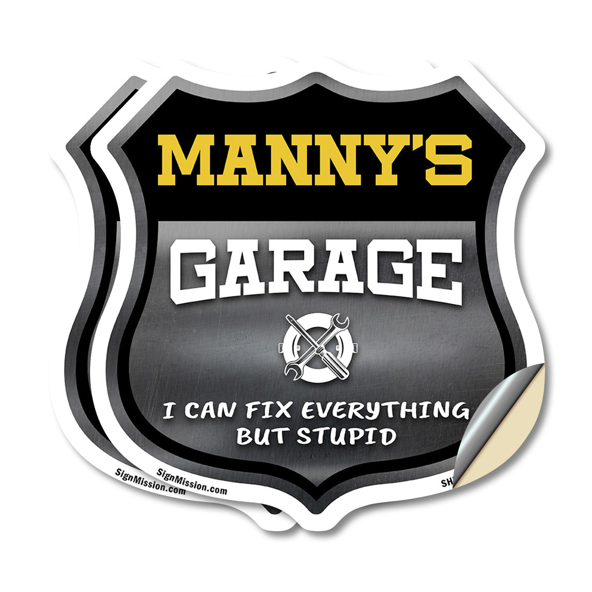 Manny's Garage I Can Fix Everything But Stupid
