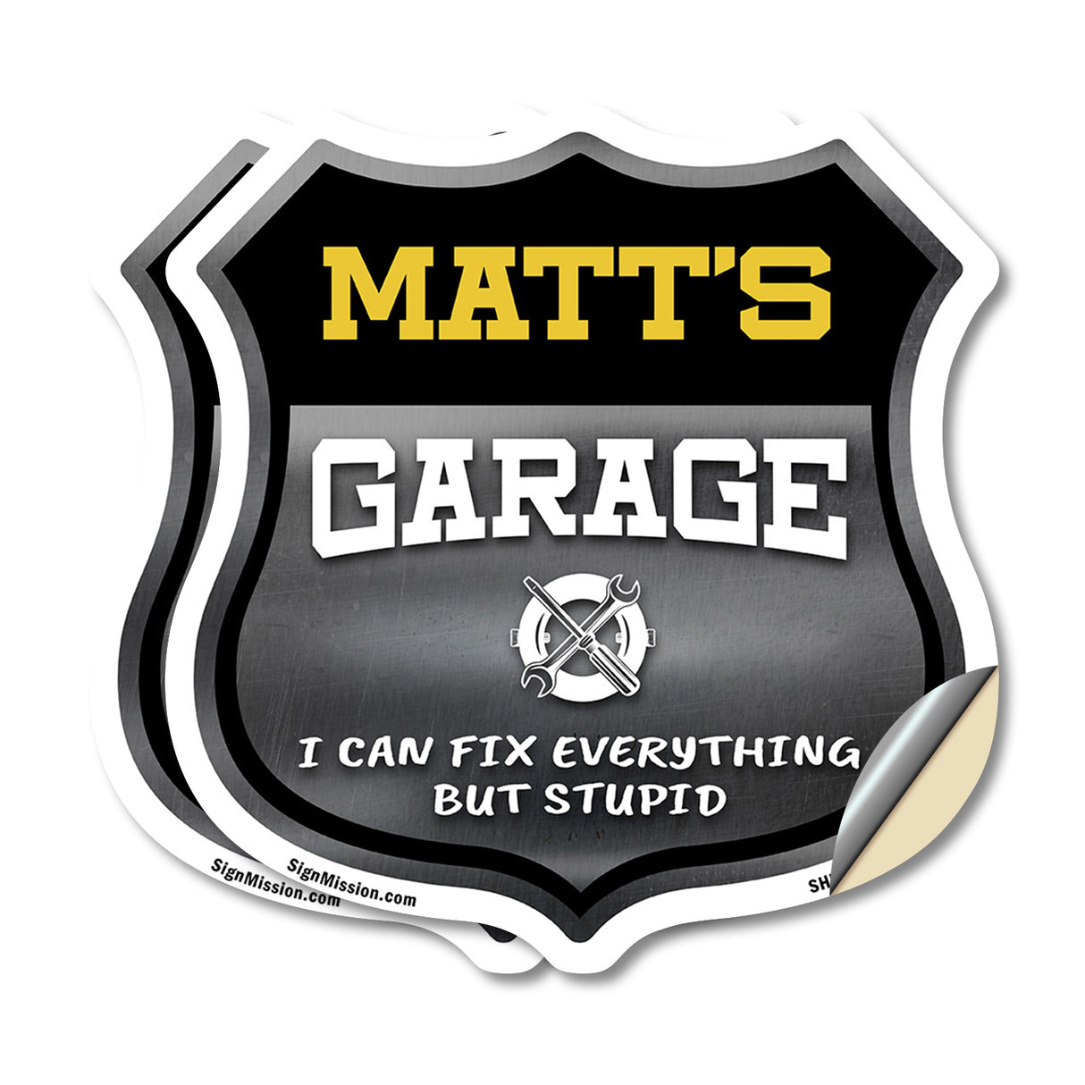 Matt's Garage I Can Fix Everything But Stupid