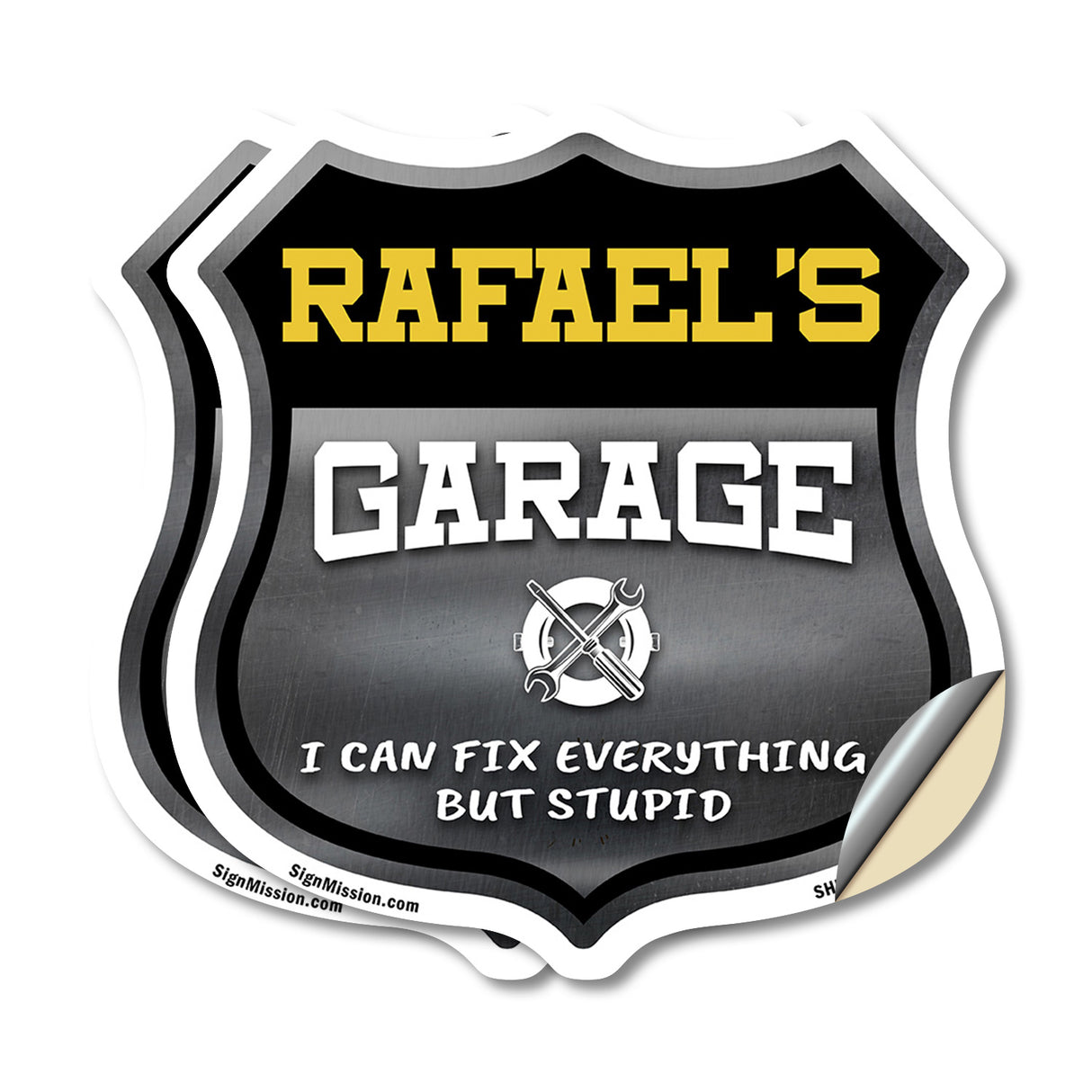 Rafael's Garage I Can Fix Everything But Stupid