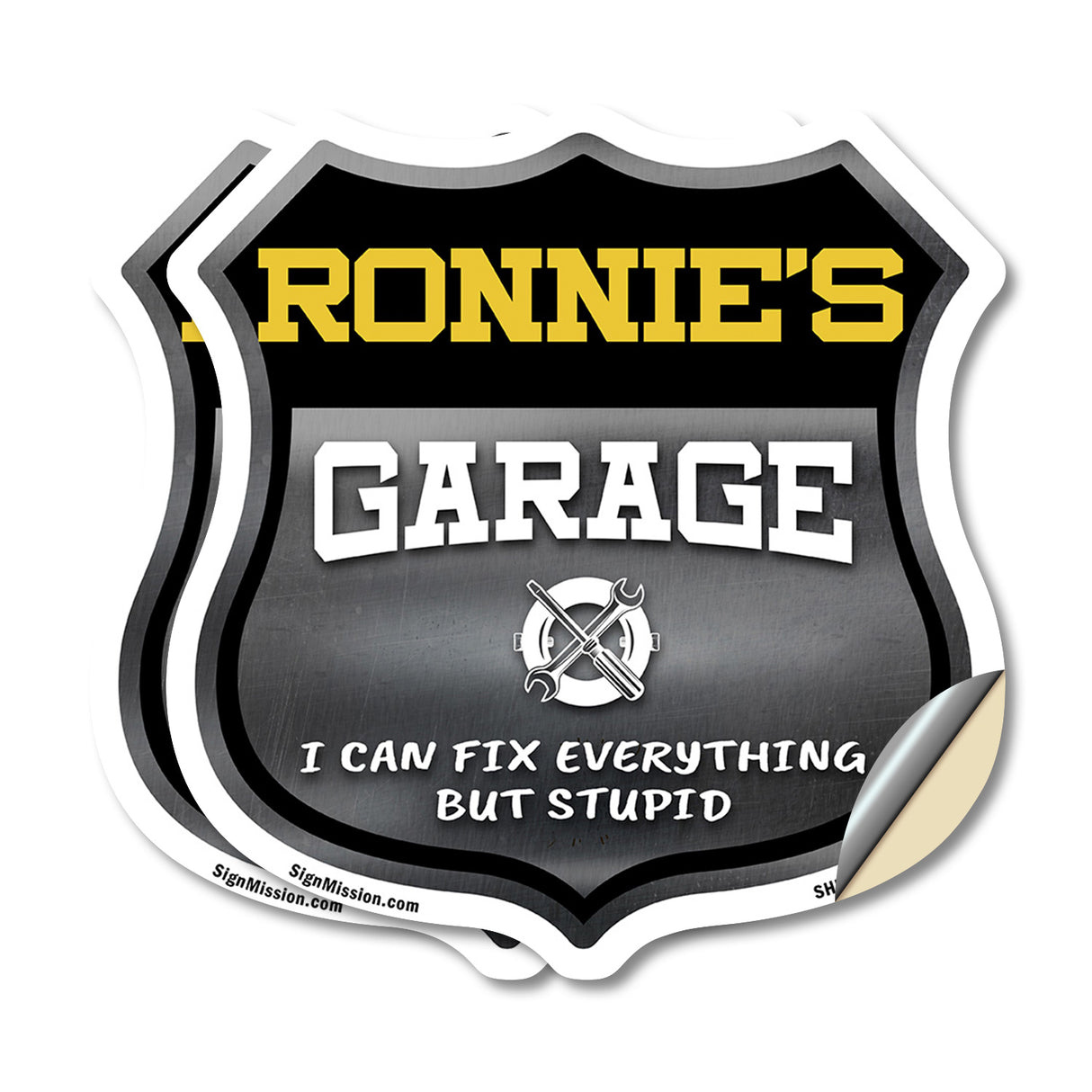 Ronnie's Garage I Can Fix Everything But Stupid