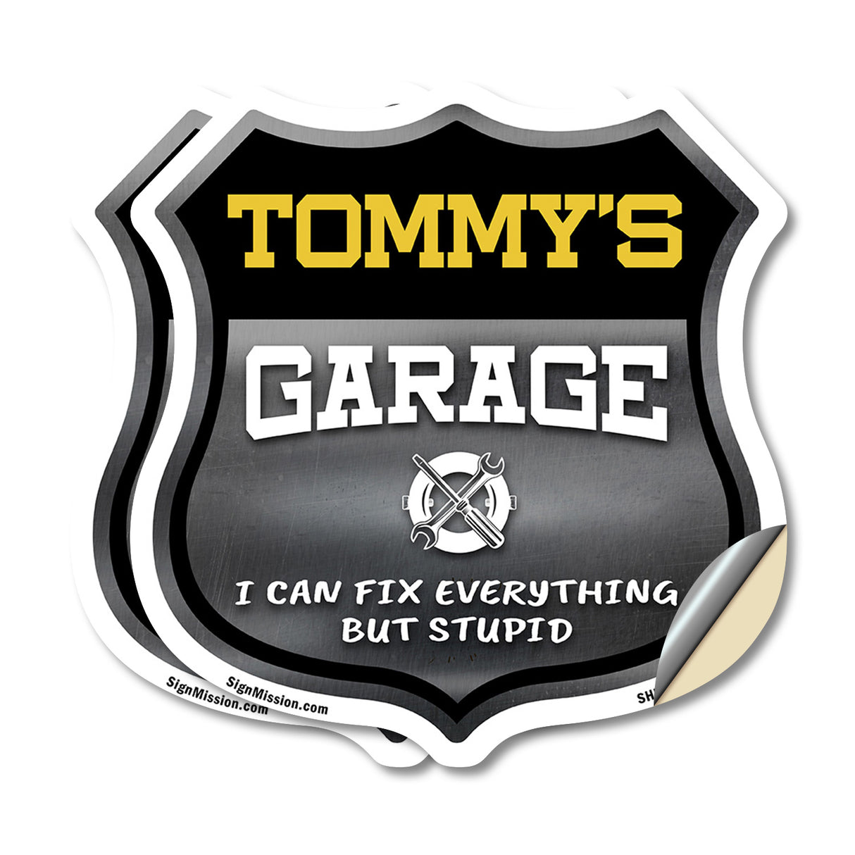 Tommy's Garage I Can Fix Everything But Stupid