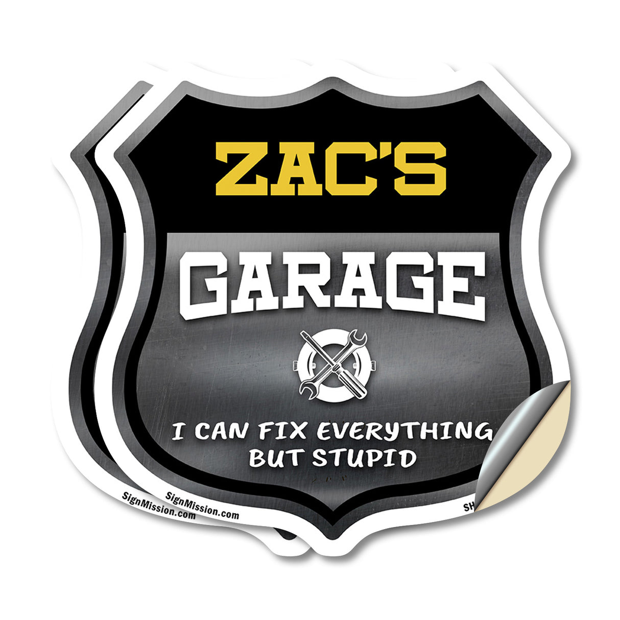 Zac's Garage I Can Fix Everything But Stupid