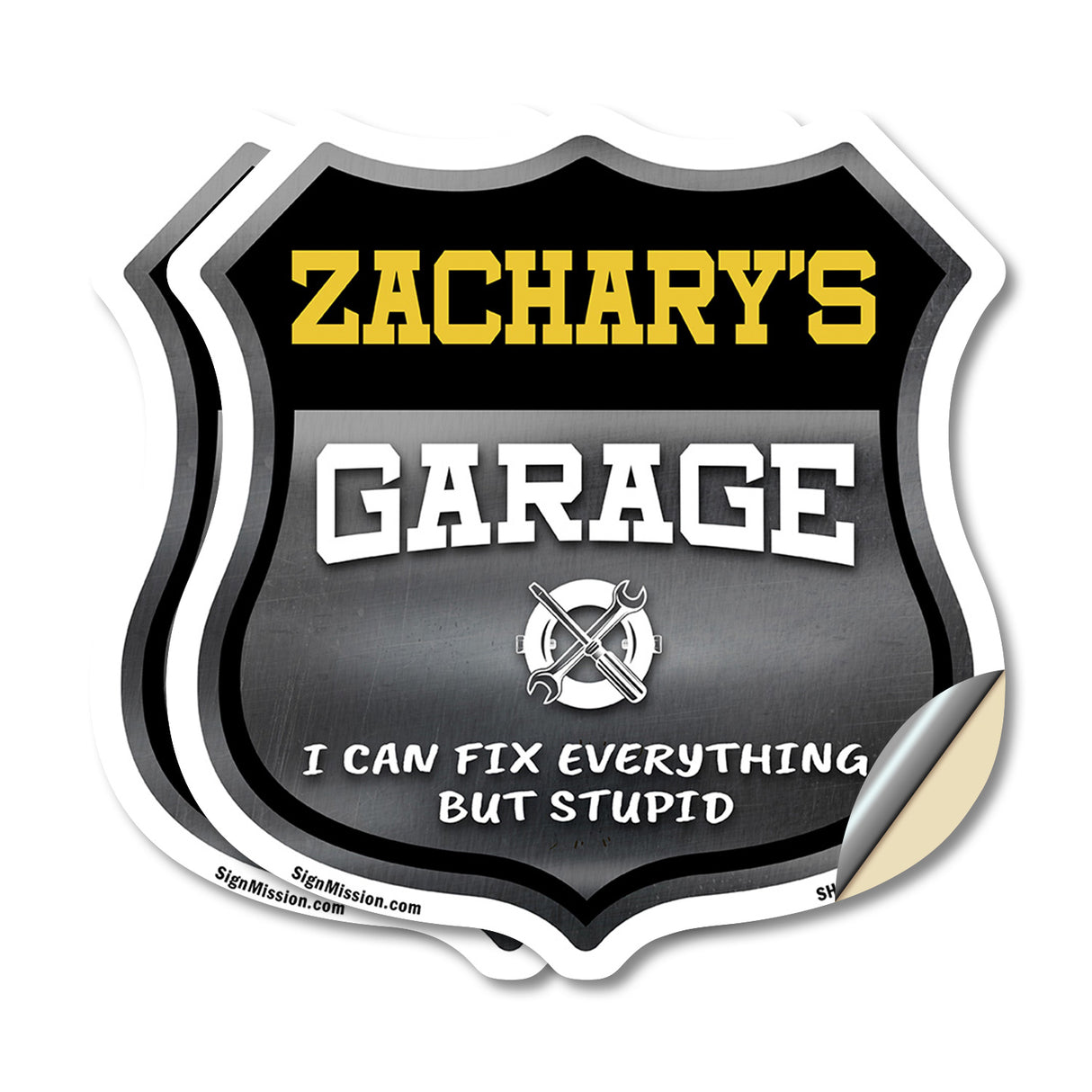 Zachary's Garage I Can Fix Everything But Stupid