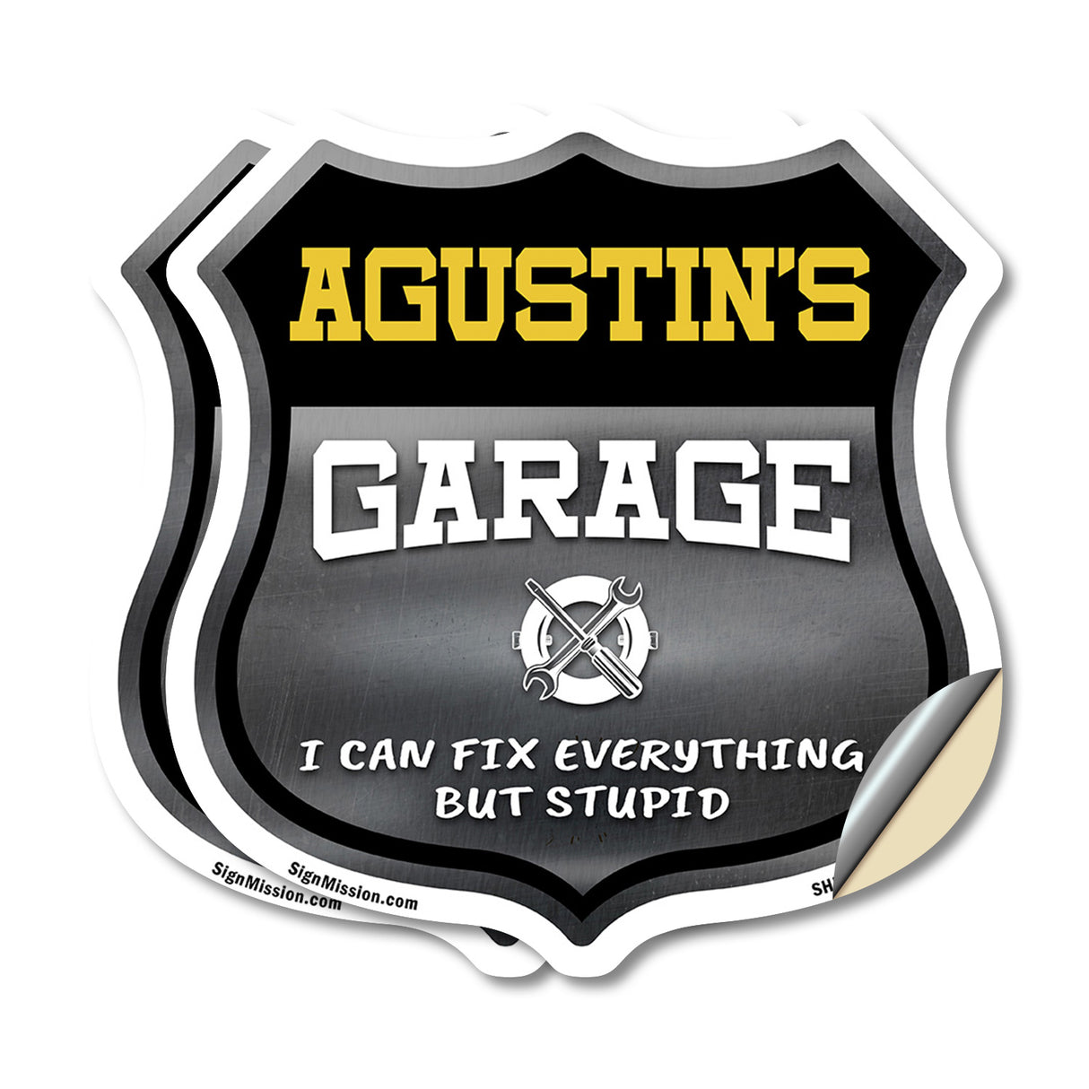 Agustin's Garage I Can Fix Everything But Stupid