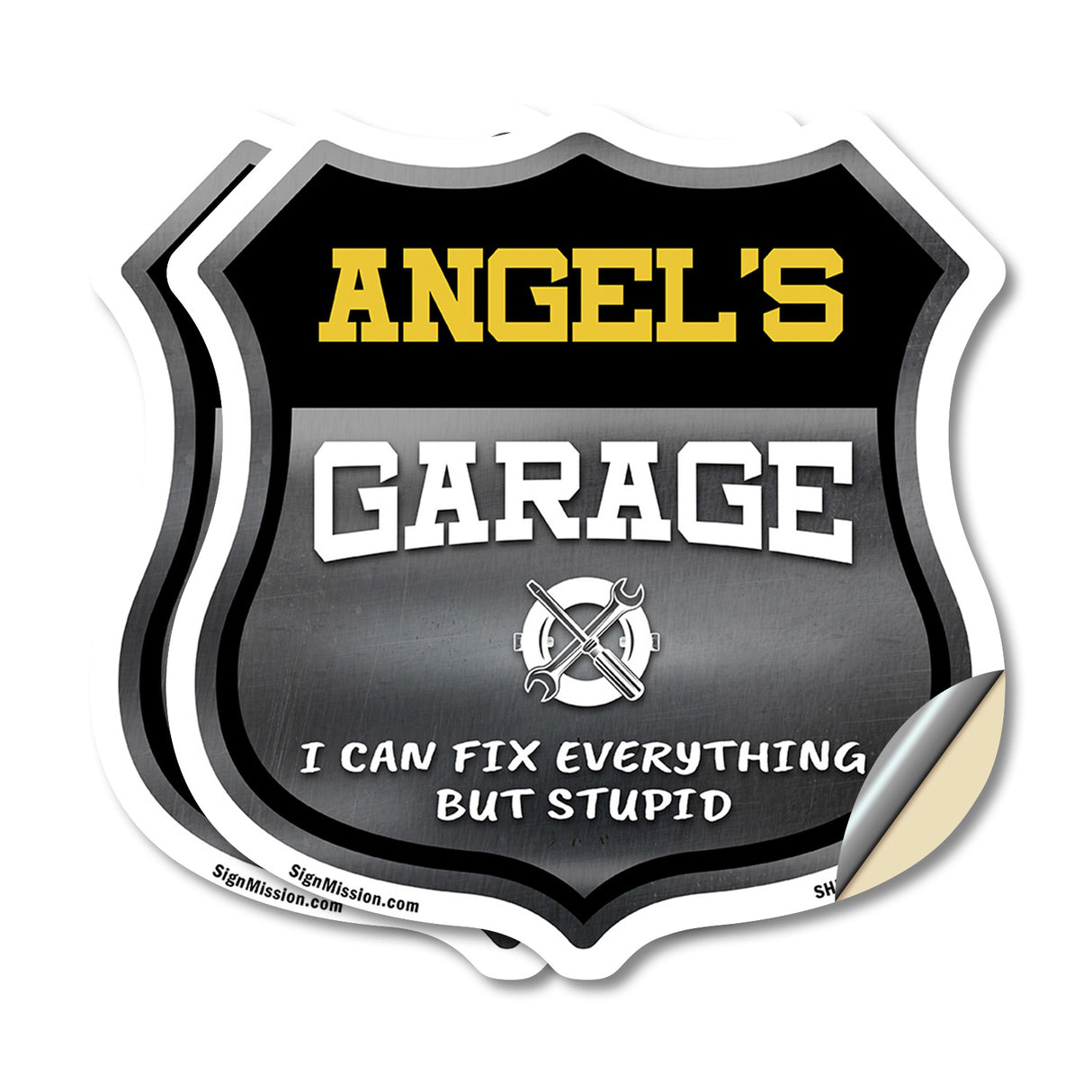 Angel's Garage I Can Fix Everything But Stupid