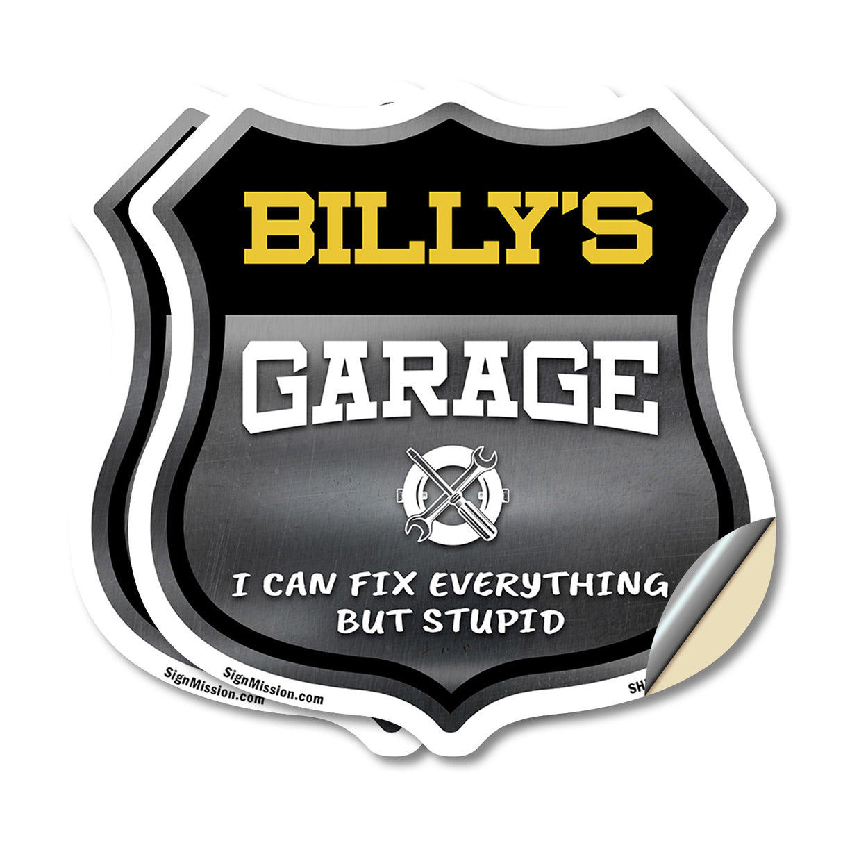 Billy's Garage I Can Fix Everything But Stupid