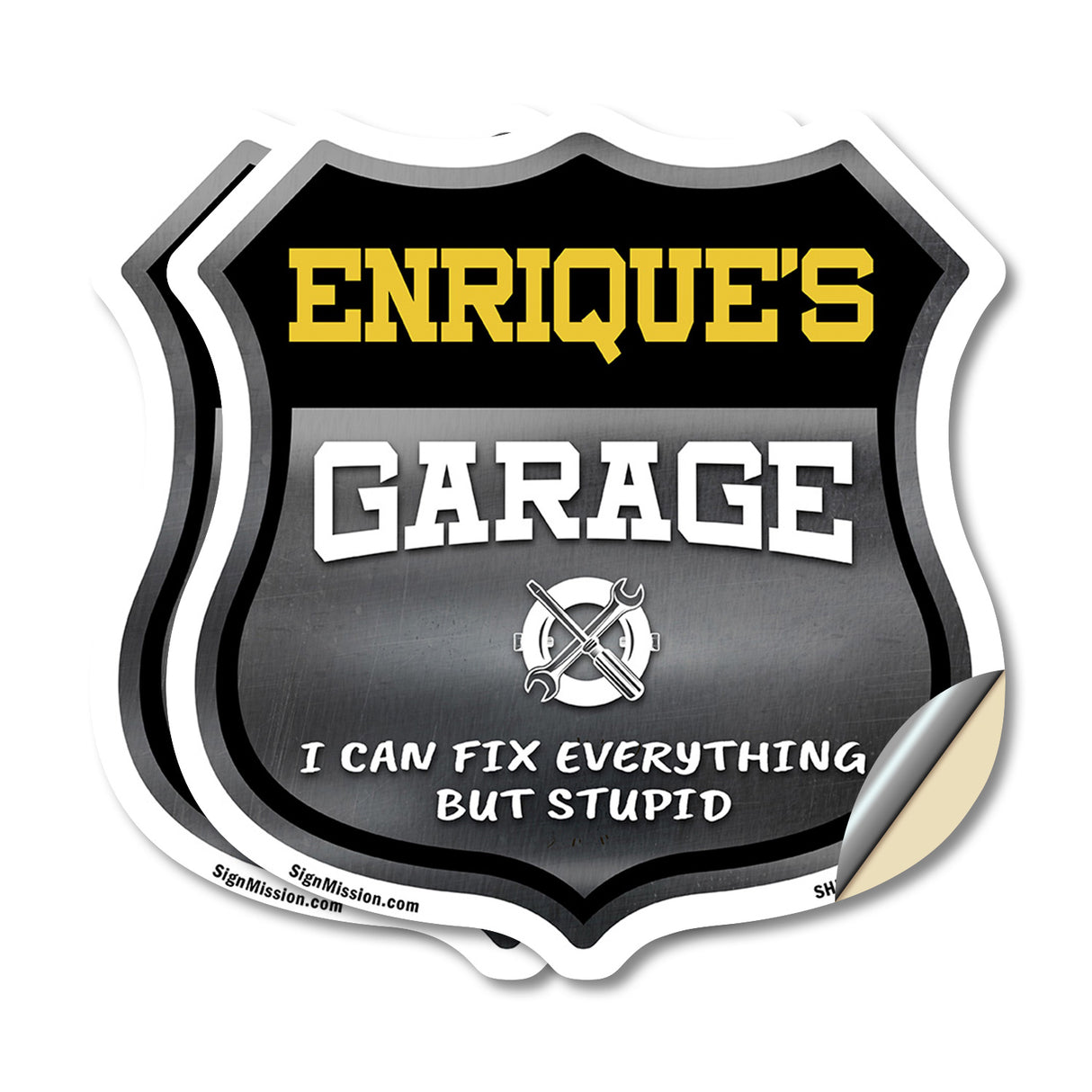 Enrique's Garage I Can Fix Everything But Stupid