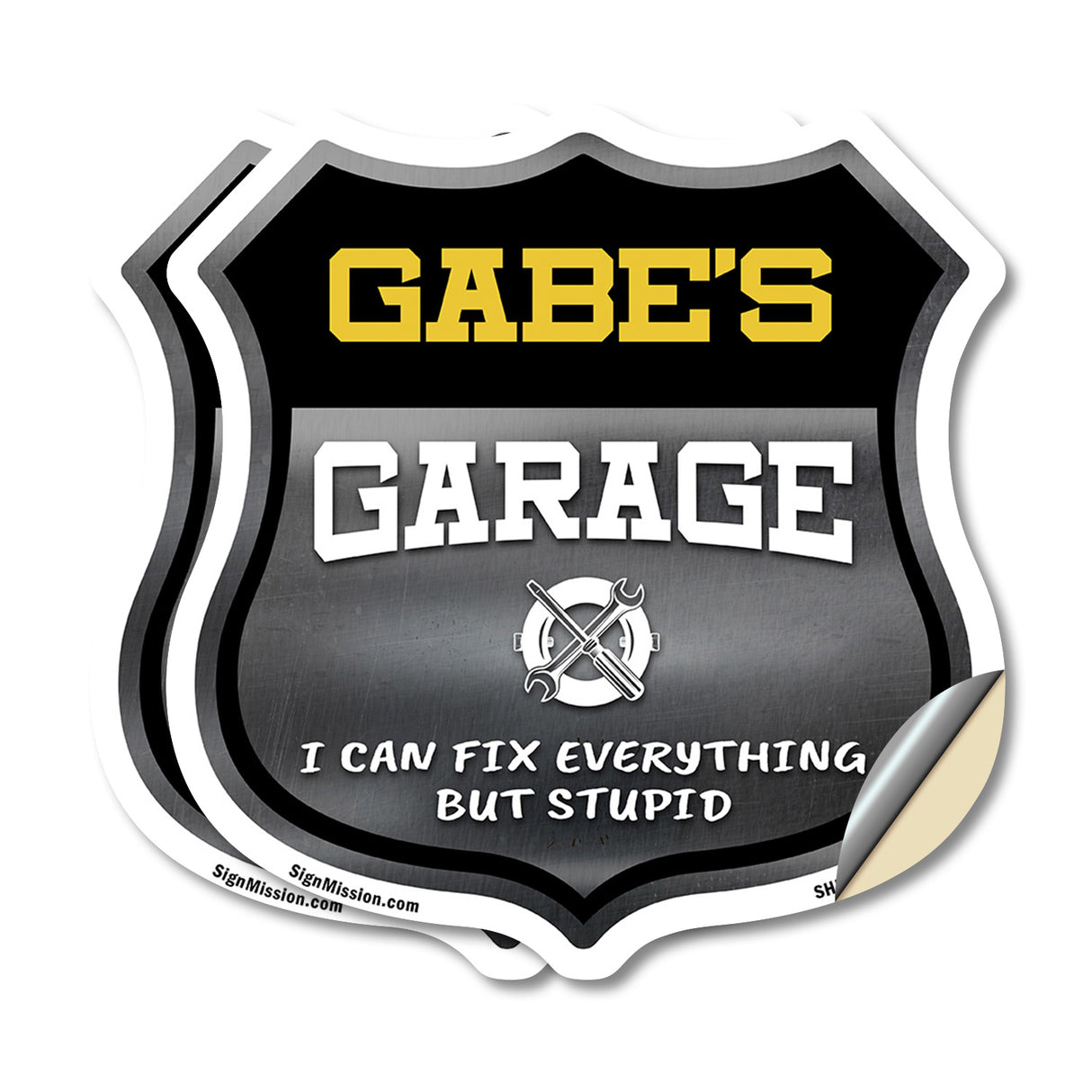 Gabe's Garage I Can Fix Everything But Stupid