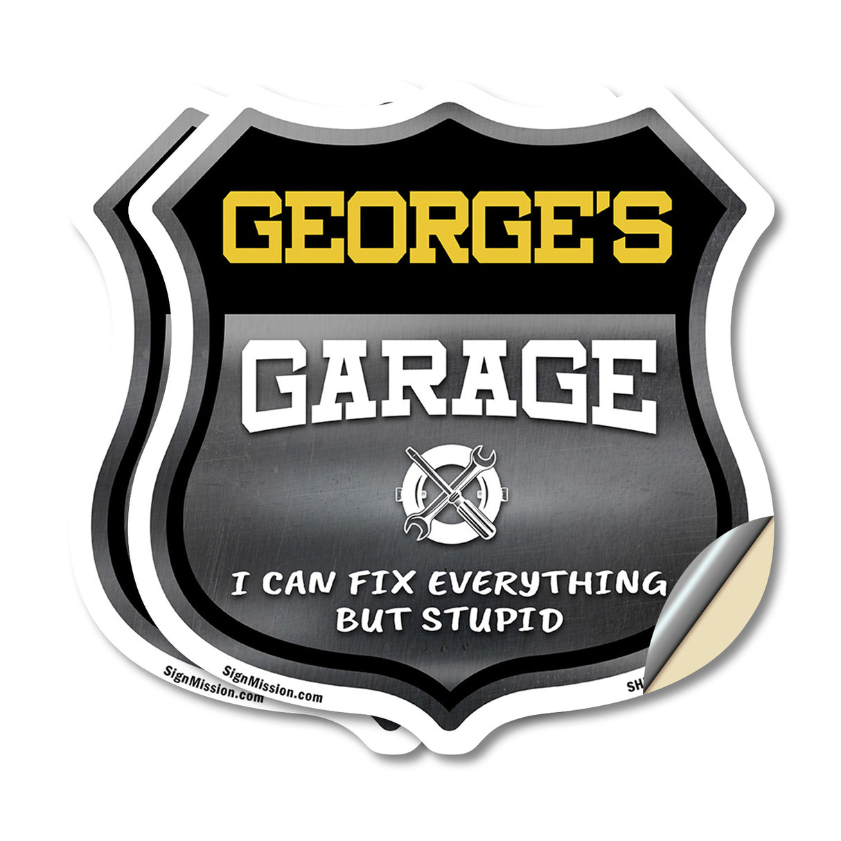 George's Garage I Can Fix Everything But Stupid