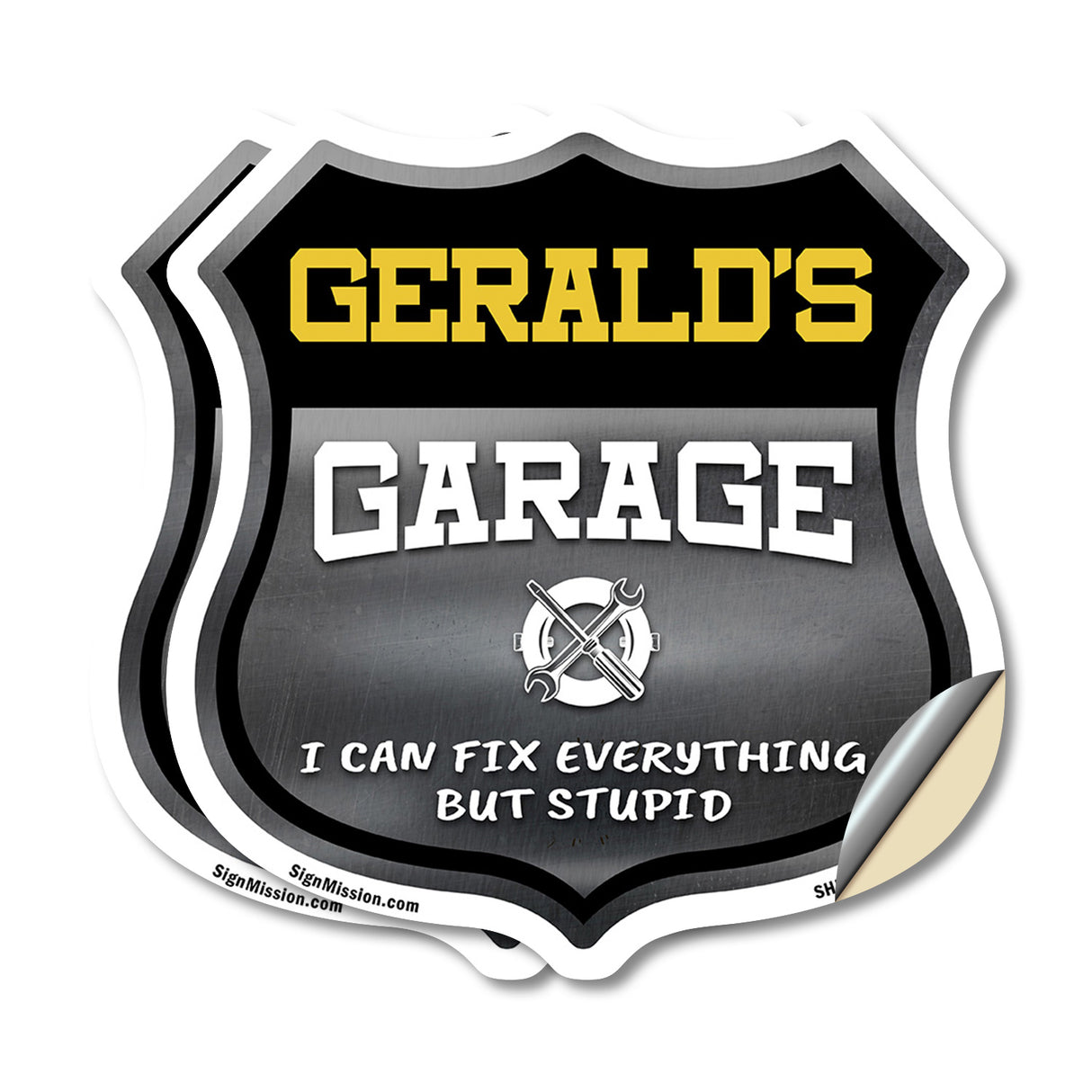 Gerald's Garage I Can Fix Everything But Stupid