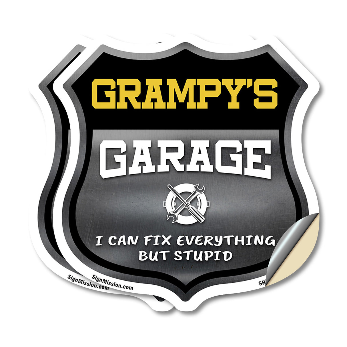 Grampy's Garage I Can Fix Everything But Stupid