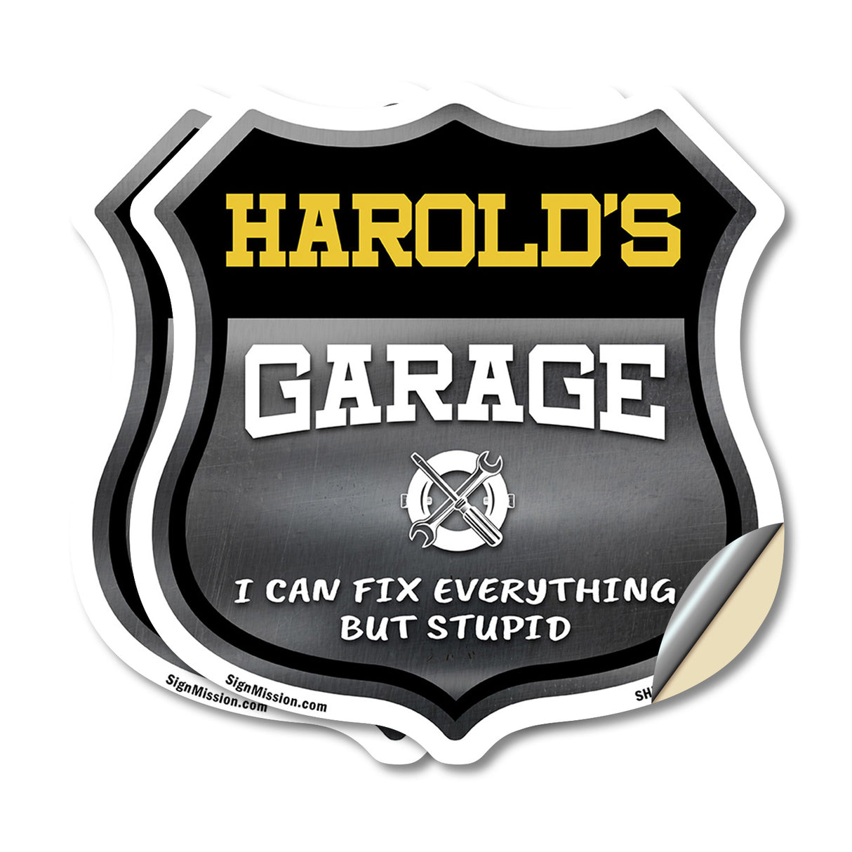 Harold's Garage I Can Fix Everything But Stupid