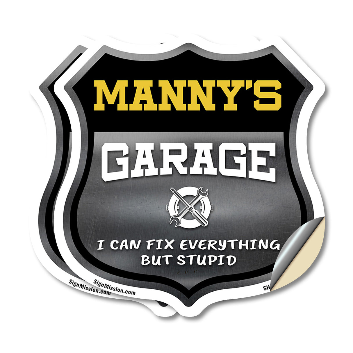 Manny's Garage I Can Fix Everything But Stupid