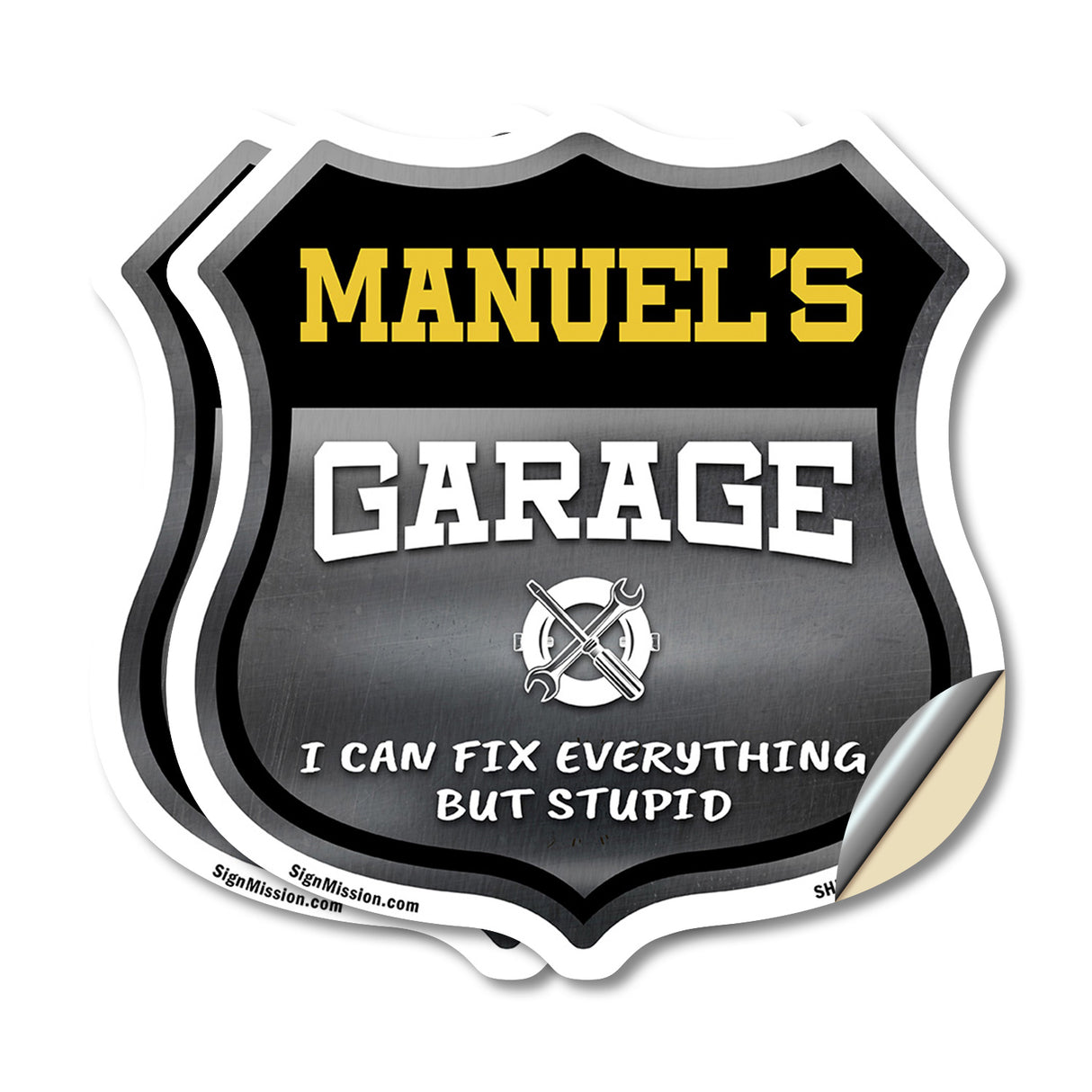 Manuel's Garage I Can Fix Everything But Stupid
