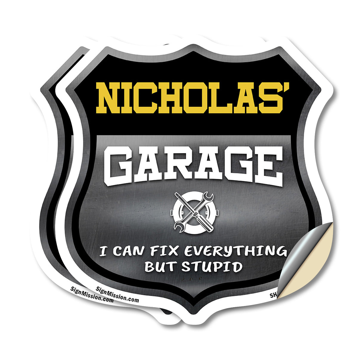 Nicholas's Garage I Can Fix Everything But Stupid