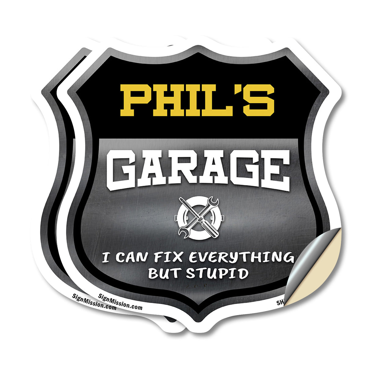 Phil's Garage I Can Fix Everything But Stupid
