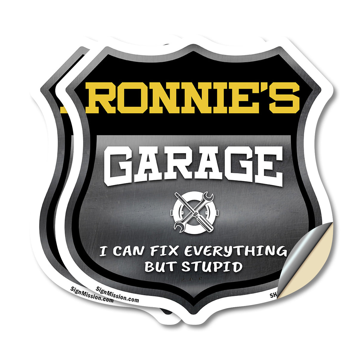 Ronnie's Garage I Can Fix Everything But Stupid