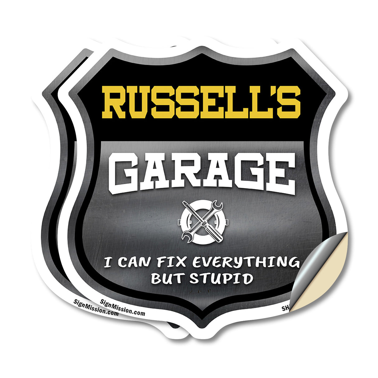 Russell's Garage I Can Fix Everything But Stupid
