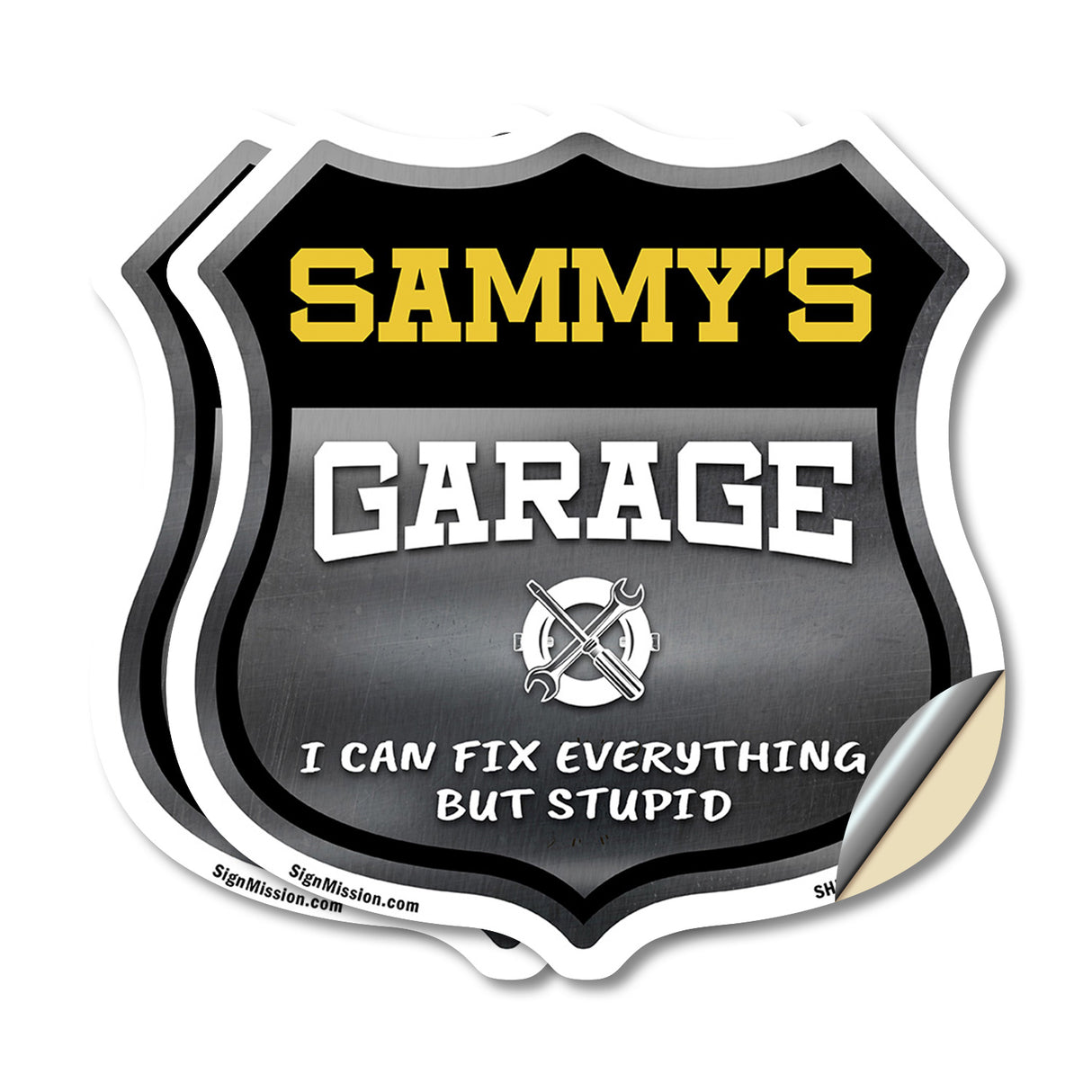 Sammy's Garage I Can Fix Everything But Stupid