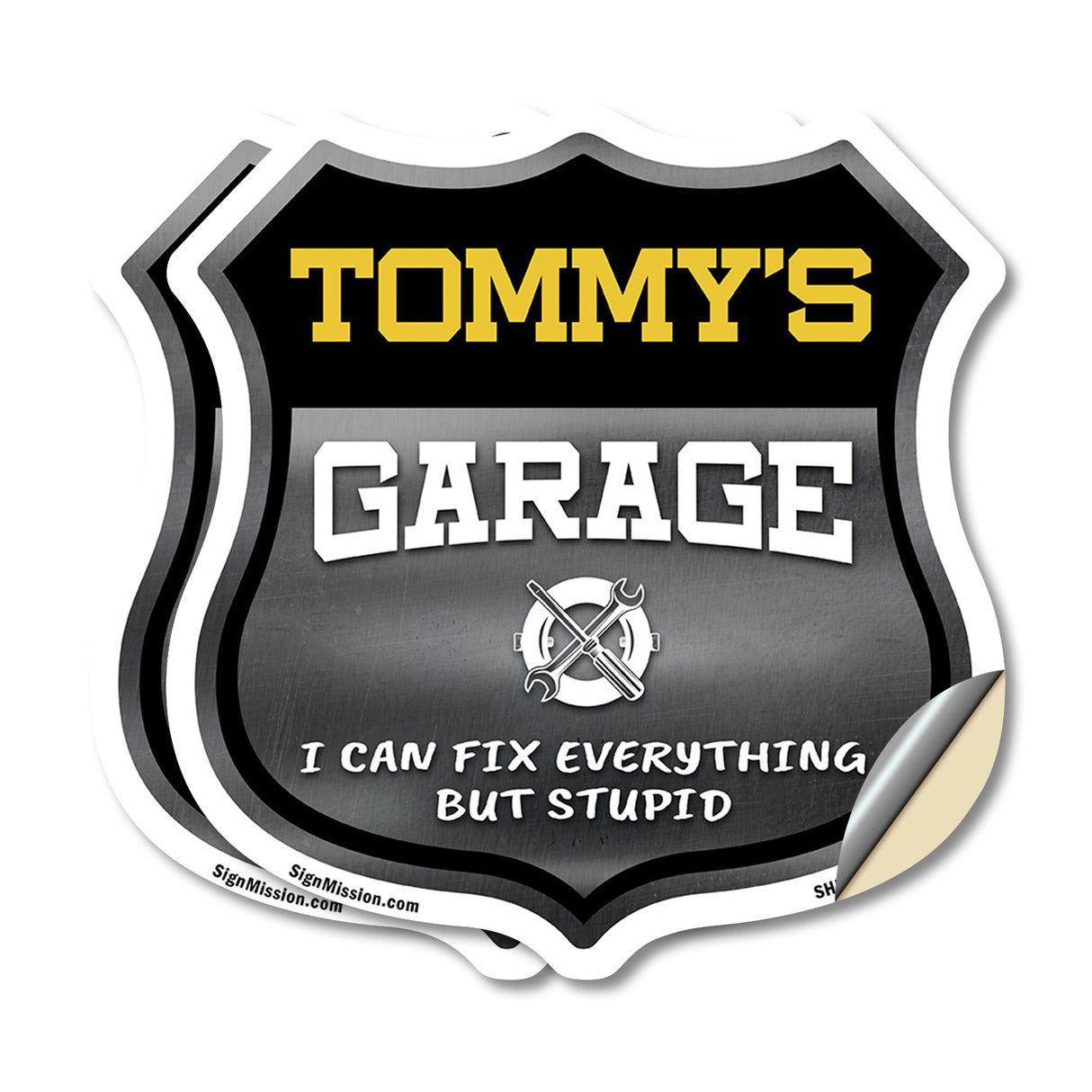 Tommy's Garage I Can Fix Everything But Stupid