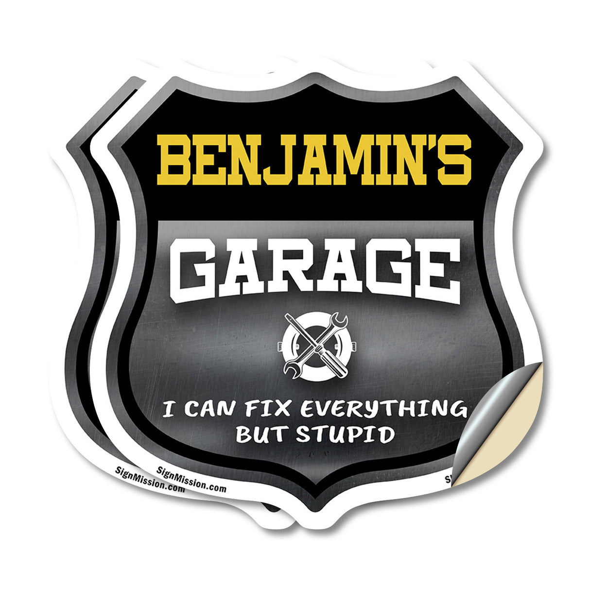 Benjamin's Garage I Can Fix Everything But Stupid