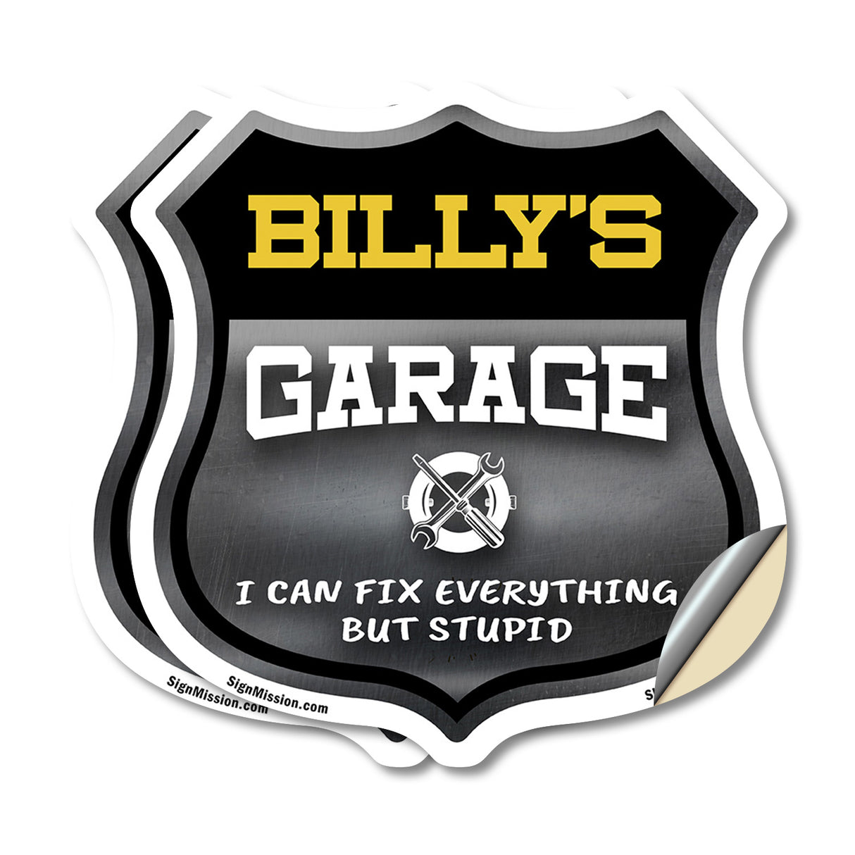 Billy's Garage I Can Fix Everything But Stupid