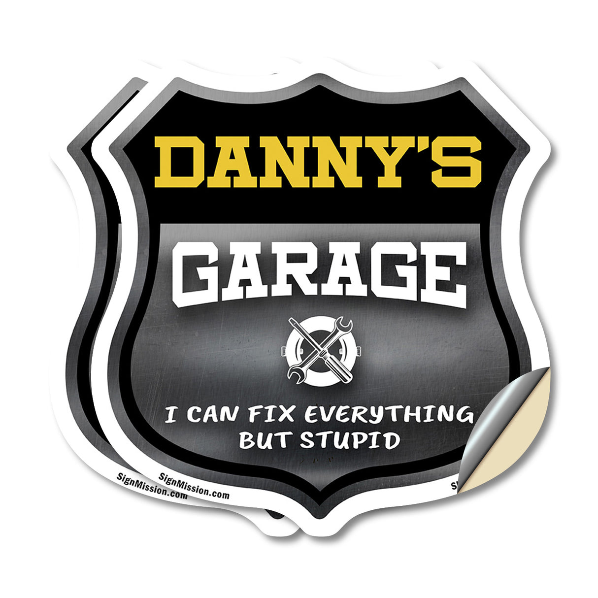 Danny's Garage I Can Fix Everything But Stupid