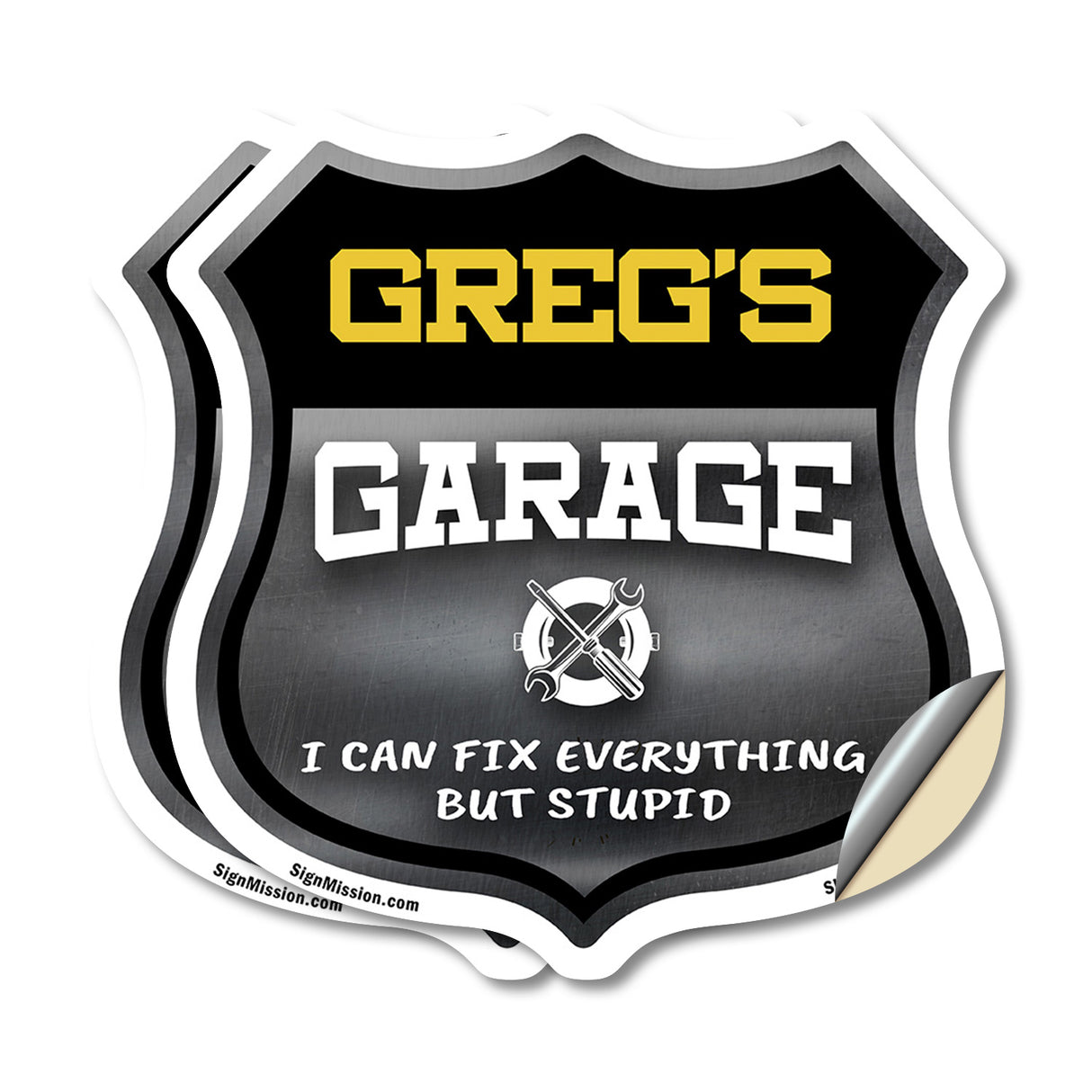 Greg's Garage I Can Fix Everything But Stupid