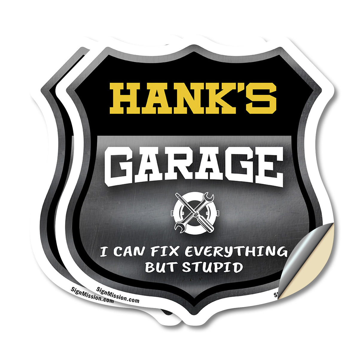 Hank's Garage I Can Fix Everything But Stupid