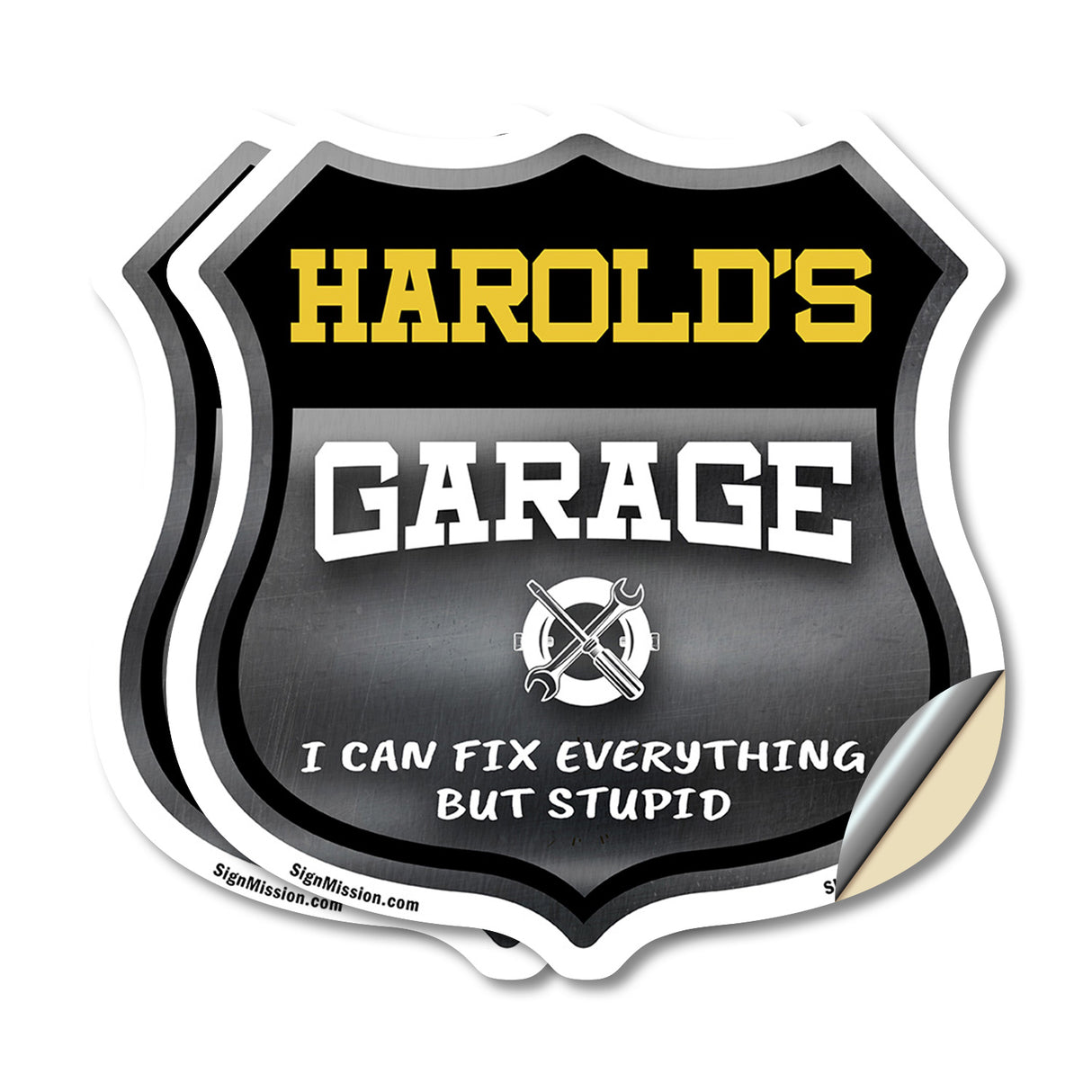 Harold's Garage I Can Fix Everything But Stupid