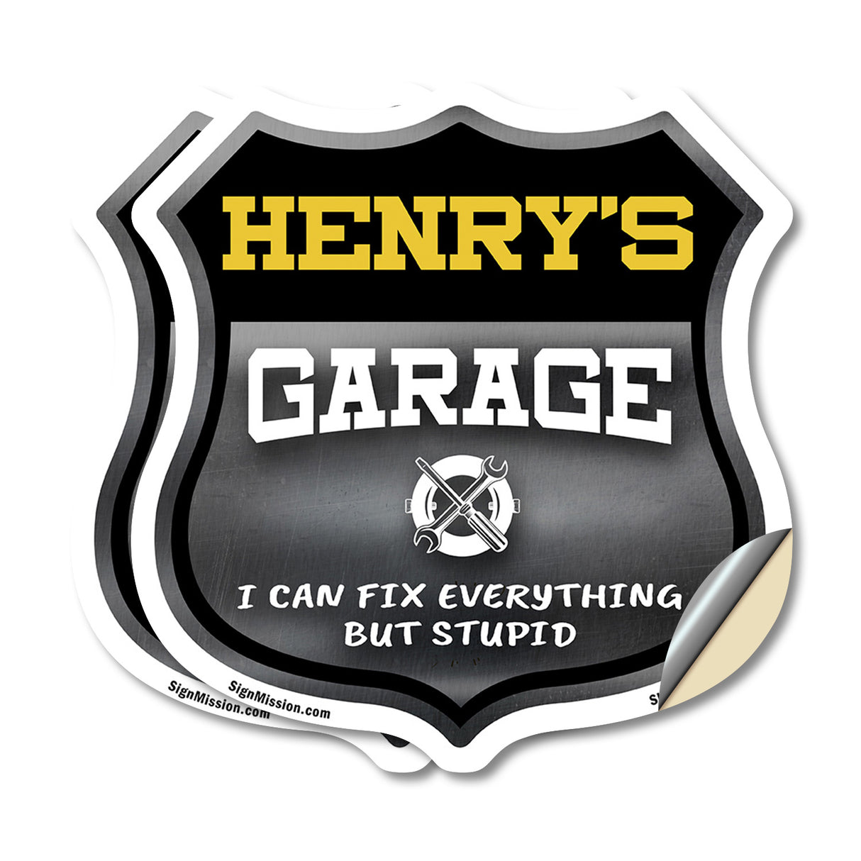 Henry's Garage I Can Fix Everything But Stupid
