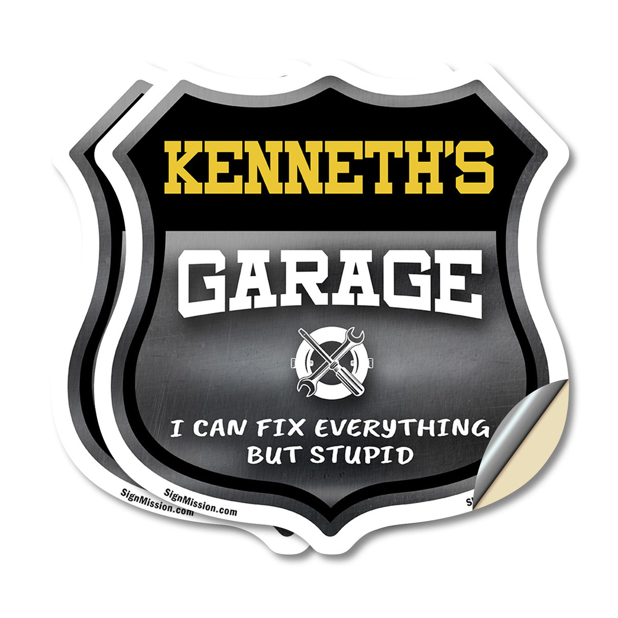 Kenneth's Garage I Can Fix Everything But Stupid