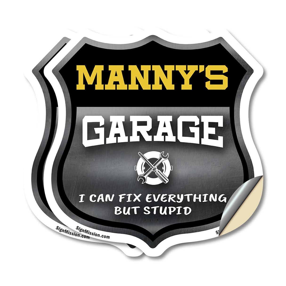 Manny's Garage I Can Fix Everything But Stupid