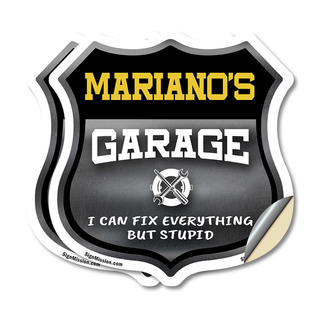 Mariano's Garage I Can Fix Everything But Stupid