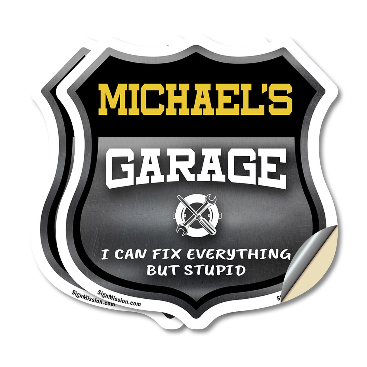 Michael's Garage I Can Fix Everything But Stupid