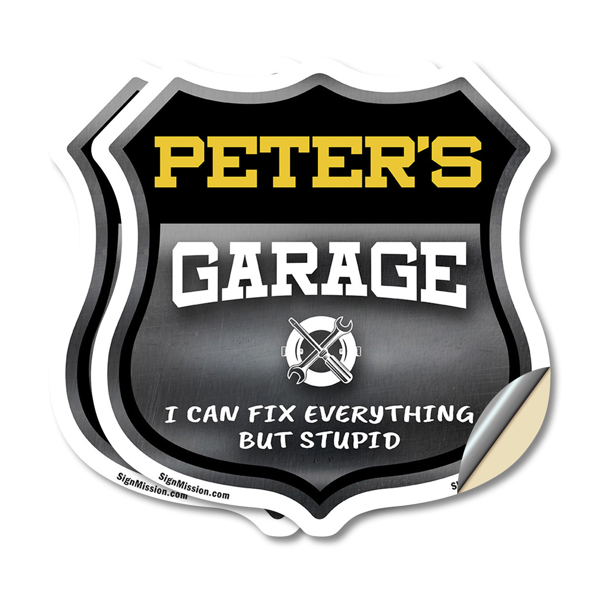 Peter's Garage I Can Fix Everything But Stupid