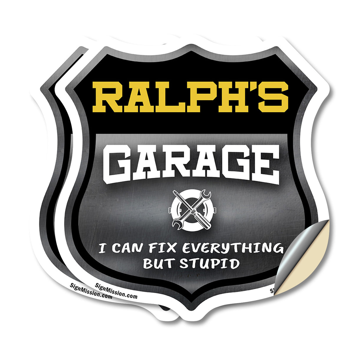 Ralph's Garage I Can Fix Everything But Stupid