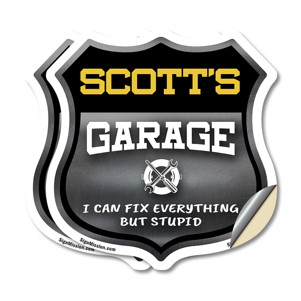 Scott's Garage I Can Fix Everything But Stupid