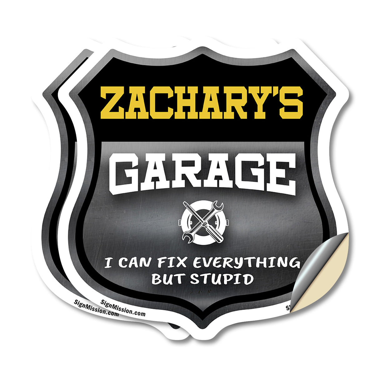 Zachary's Garage I Can Fix Everything But Stupid