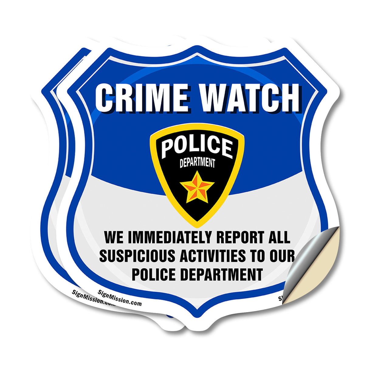 Neighborhood Crime Watch We Immediately Report All Suspicious Activities To Our Police Department