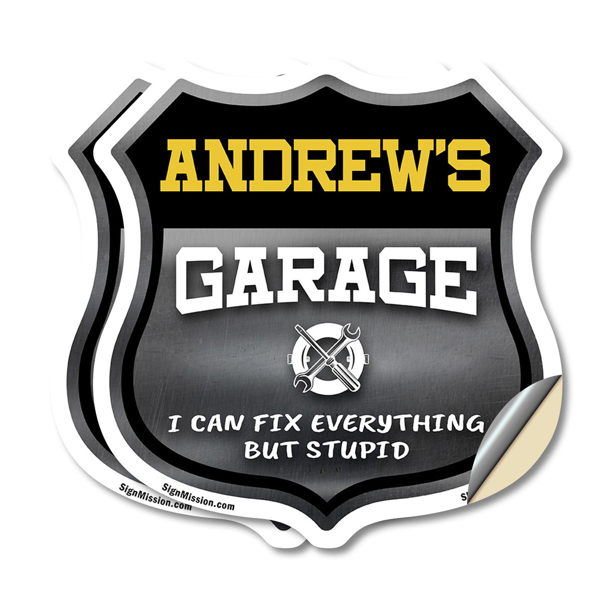 Andrew's Garage I Can Fix Everything But Stupid