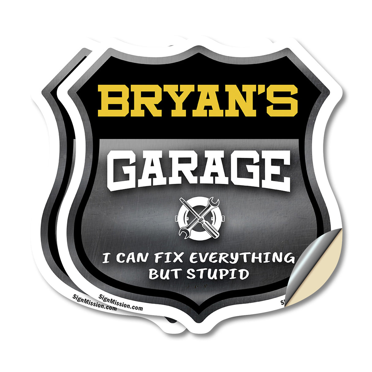 Bryan's Garage I Can Fix Everything But Stupid