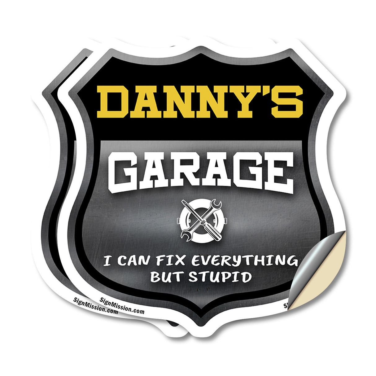 Danny's Garage I Can Fix Everything But Stupid