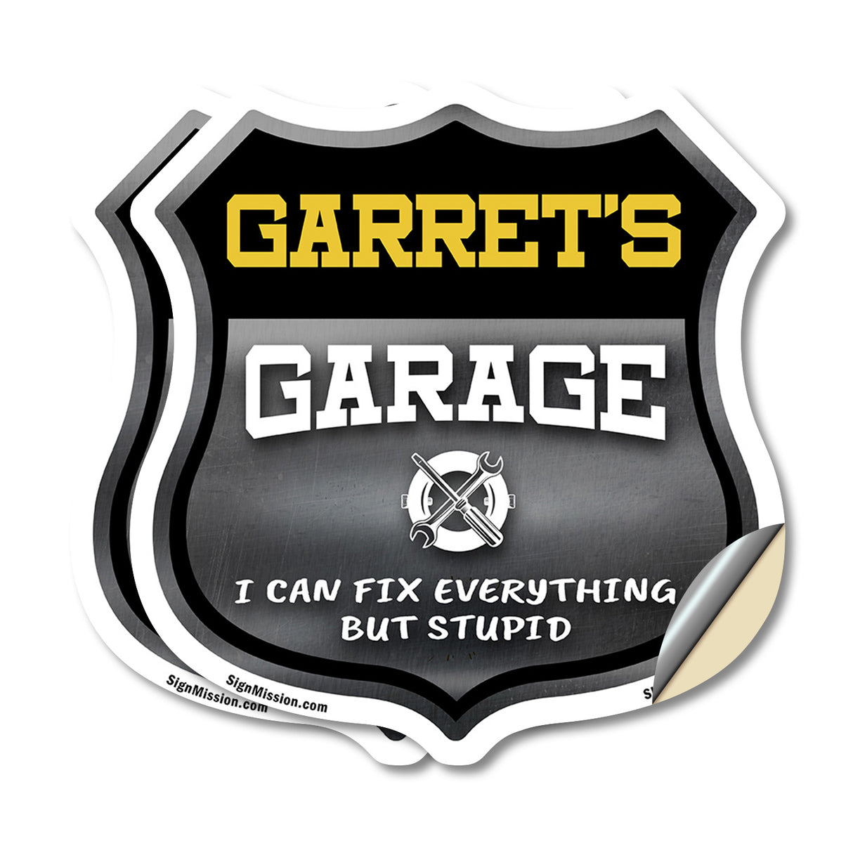 Garret's Garage I Can Fix Everything But Stupid