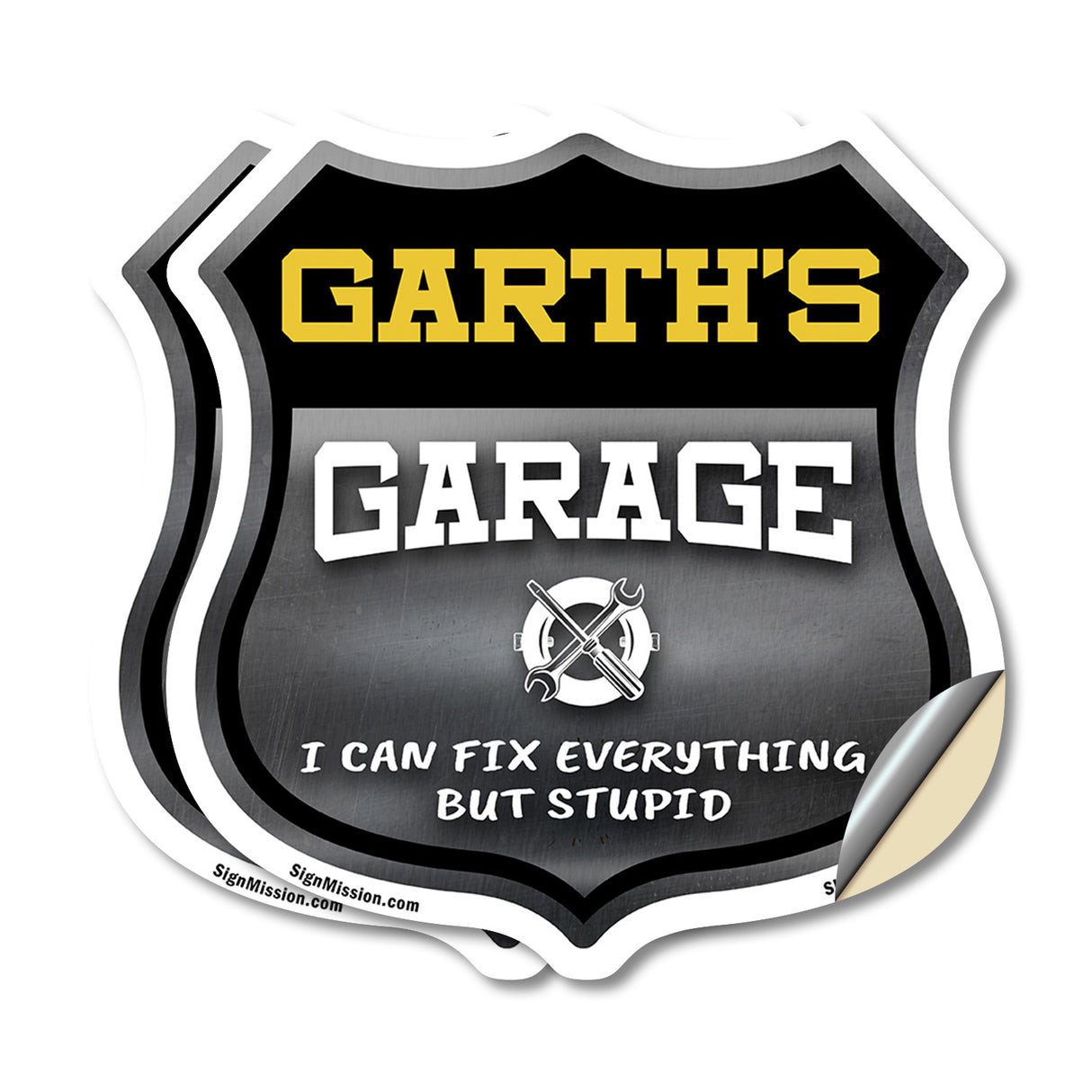 Garth's Garage I Can Fix Everything But Stupid