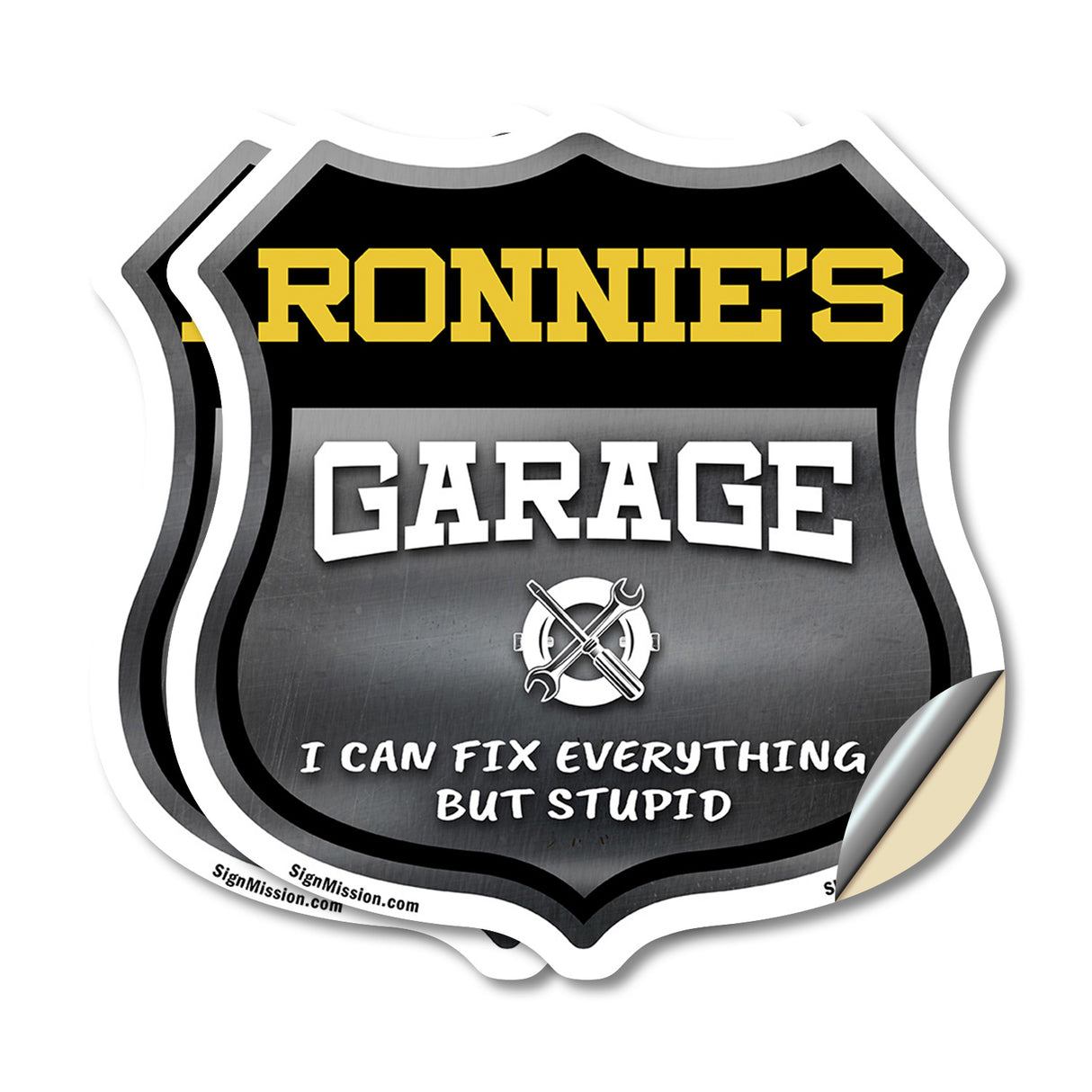 Ronnie's Garage I Can Fix Everything But Stupid
